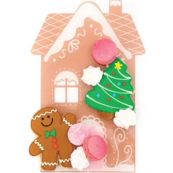 Acrylic Gingerbread House Serving Tray