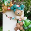 Adventure Bear Foil Balloon 24in
