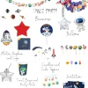 AirLoonz Outer Space Astronaut Balloon 57in