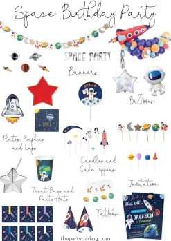 AirLoonz Outer Space Astronaut Balloon 57in