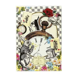 Alice in Wonderland Cutout Decorations 8ct
