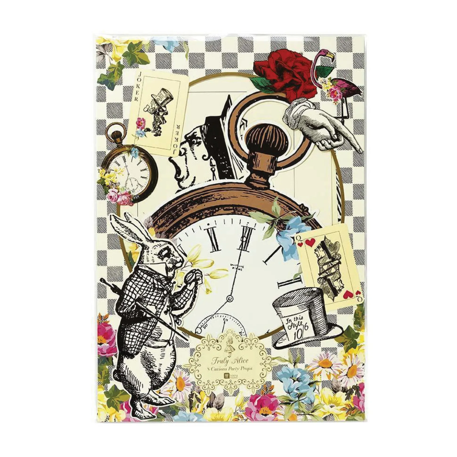 Alice in Wonderland Cutout Decorations 8ct