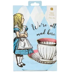 Alice in Wonderland Paper Table Cover