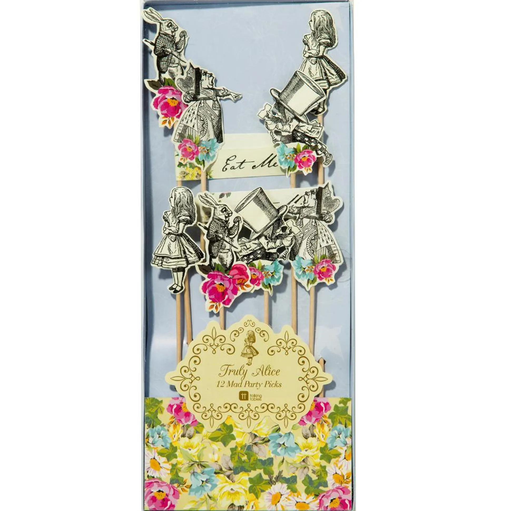 Alice in Wonderland Party Picks 12ct