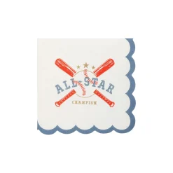 All-Star Baseball Dessert Napkins 18ct