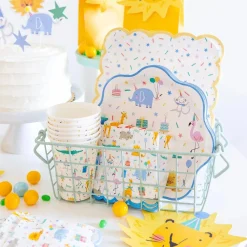 Animal Party Dessert Napkins 24ct