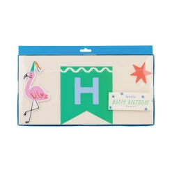 Animal Party Happy Birthday Banner Set