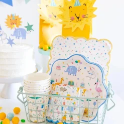 Animal Party Lunch Plates 8ct