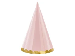 Assorted Pastel Party Hats 6ct