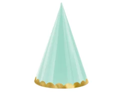 Assorted Pastel Party Hats 6ct
