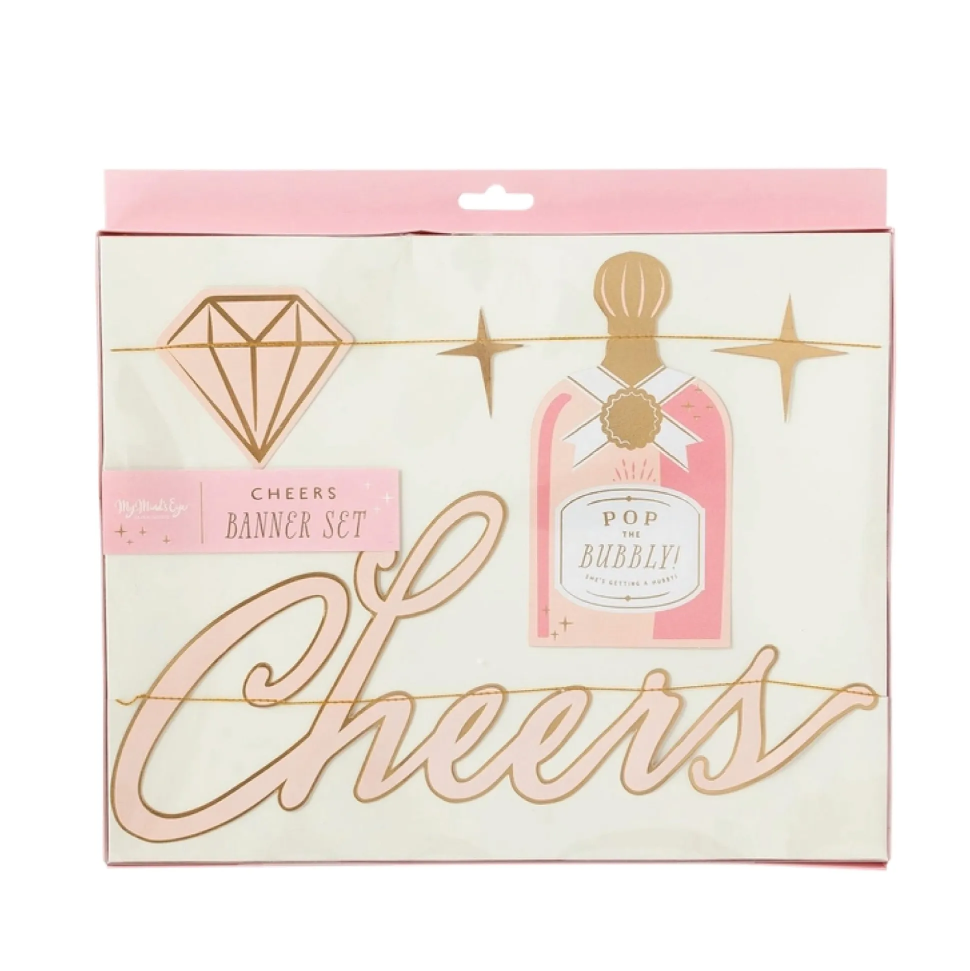 Bachelorette Cheers Banner Set 2ct