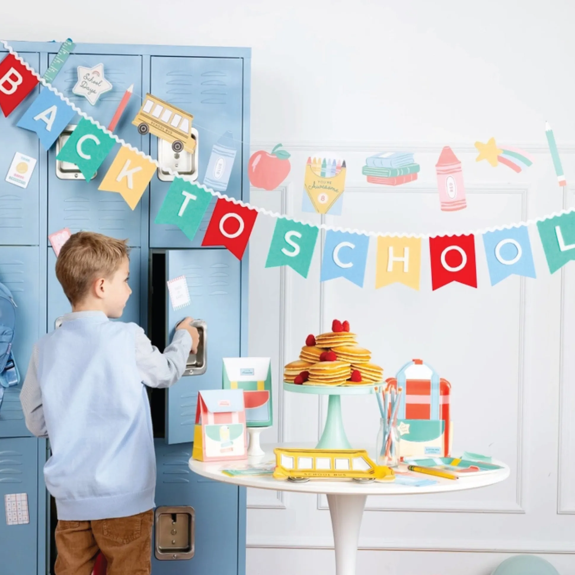 Back to School Felt Banner 6ft