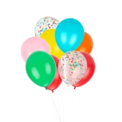 Back to School Rainbow Classic Balloon Bouquet 12ct