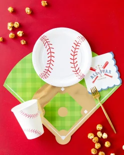 Baseball Lunch Plates 8ct