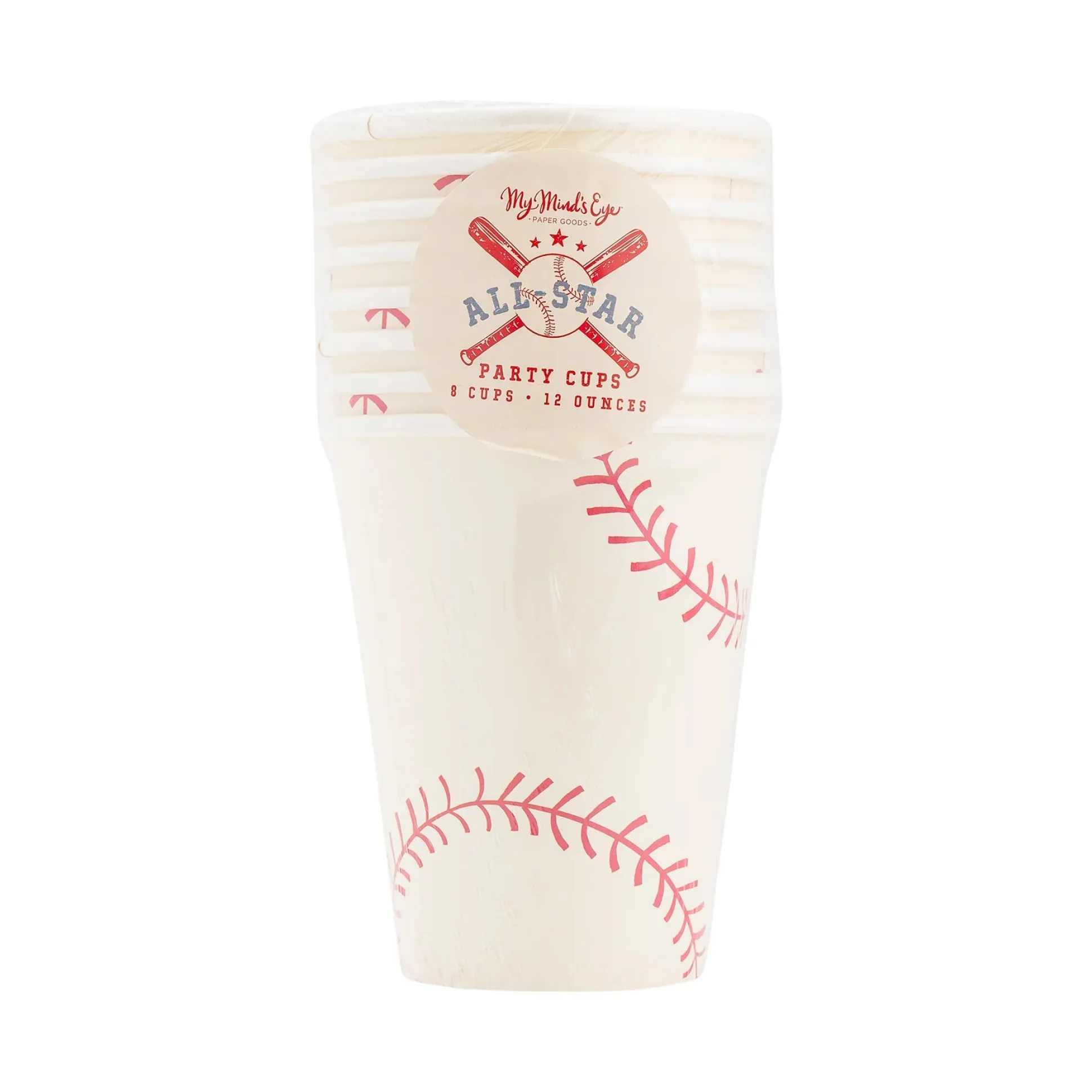 Baseball Paper Cups 8ct