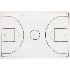 Basketball Court Lunch Plates 8ct