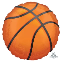 Basketball Foil Balloon 28in