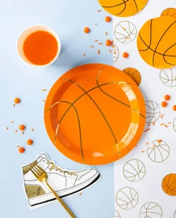 Basketball Lunch Plates 8ct