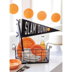 Basketball Puffy Felt Banner 5.5ft