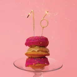 Big Gold Number Sparkler 0-9
