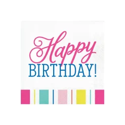 Birthday Brights Lunch Napkins 16ct