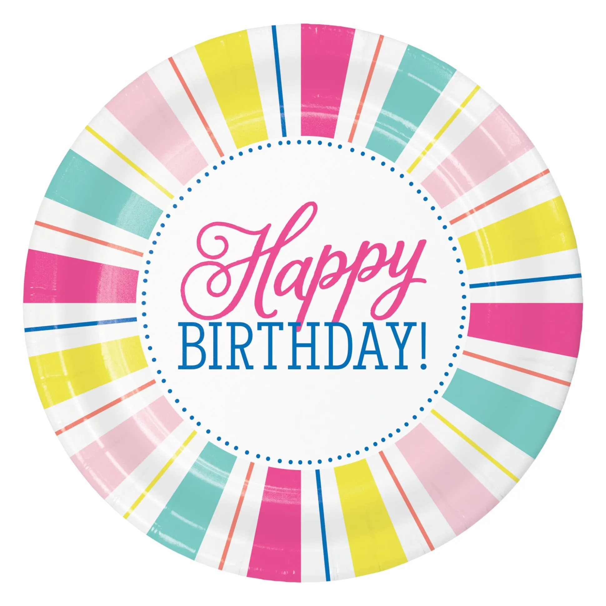 Birthday Brights Lunch Plates 8ct