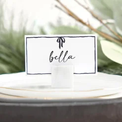 Black Bow Place Cards 36ct