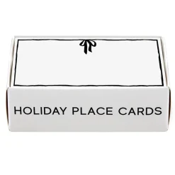 Black Bow Place Cards 36ct