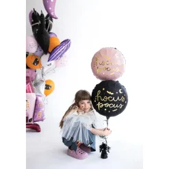 Black Hocus Pocus Foil Balloon 18in