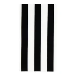 Black Noir Cabana Paper Guest Towels 20ct