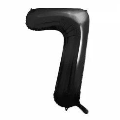 34" Black Number Balloon 0-9