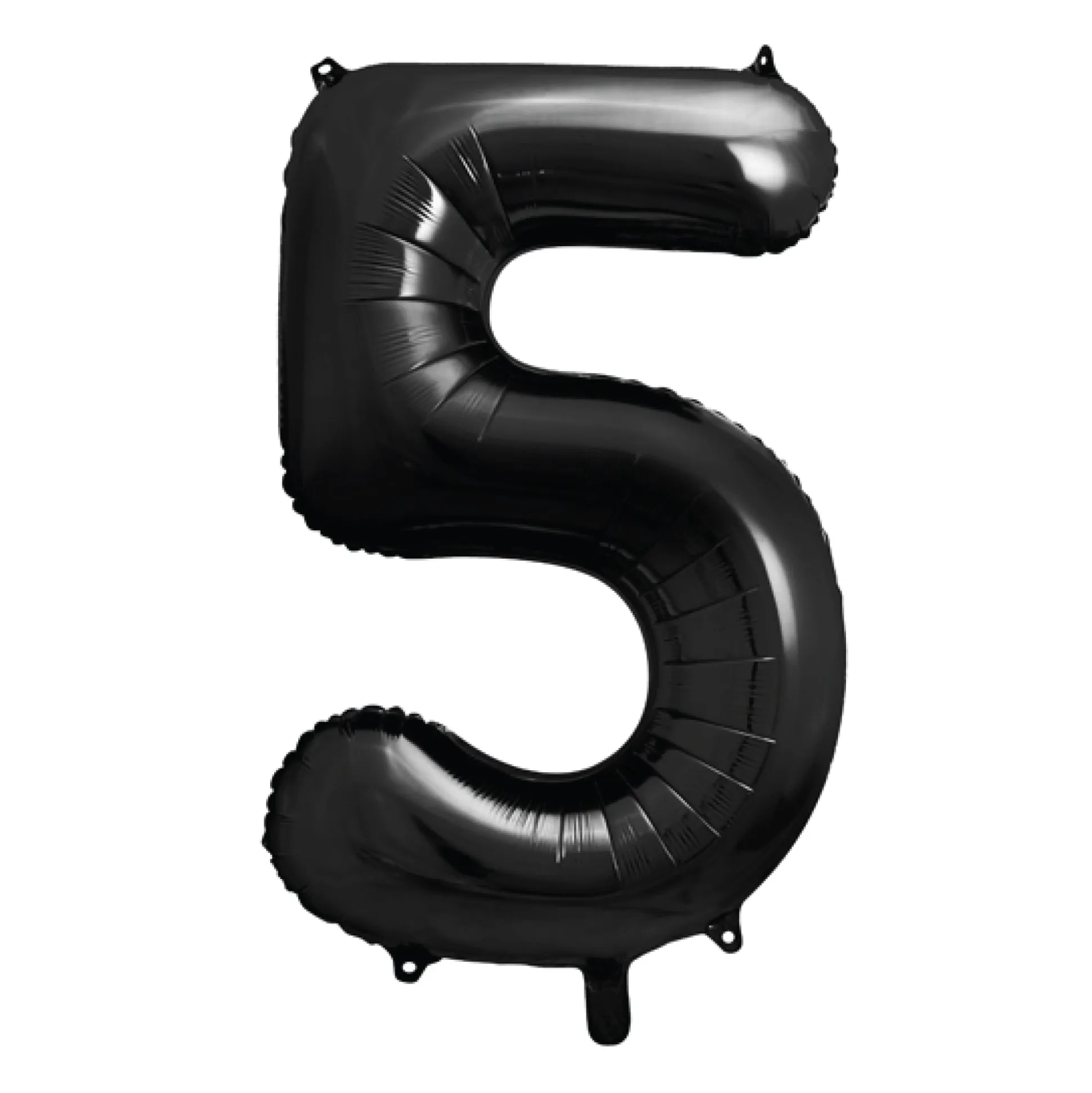 34" Black Number Balloon 0-9