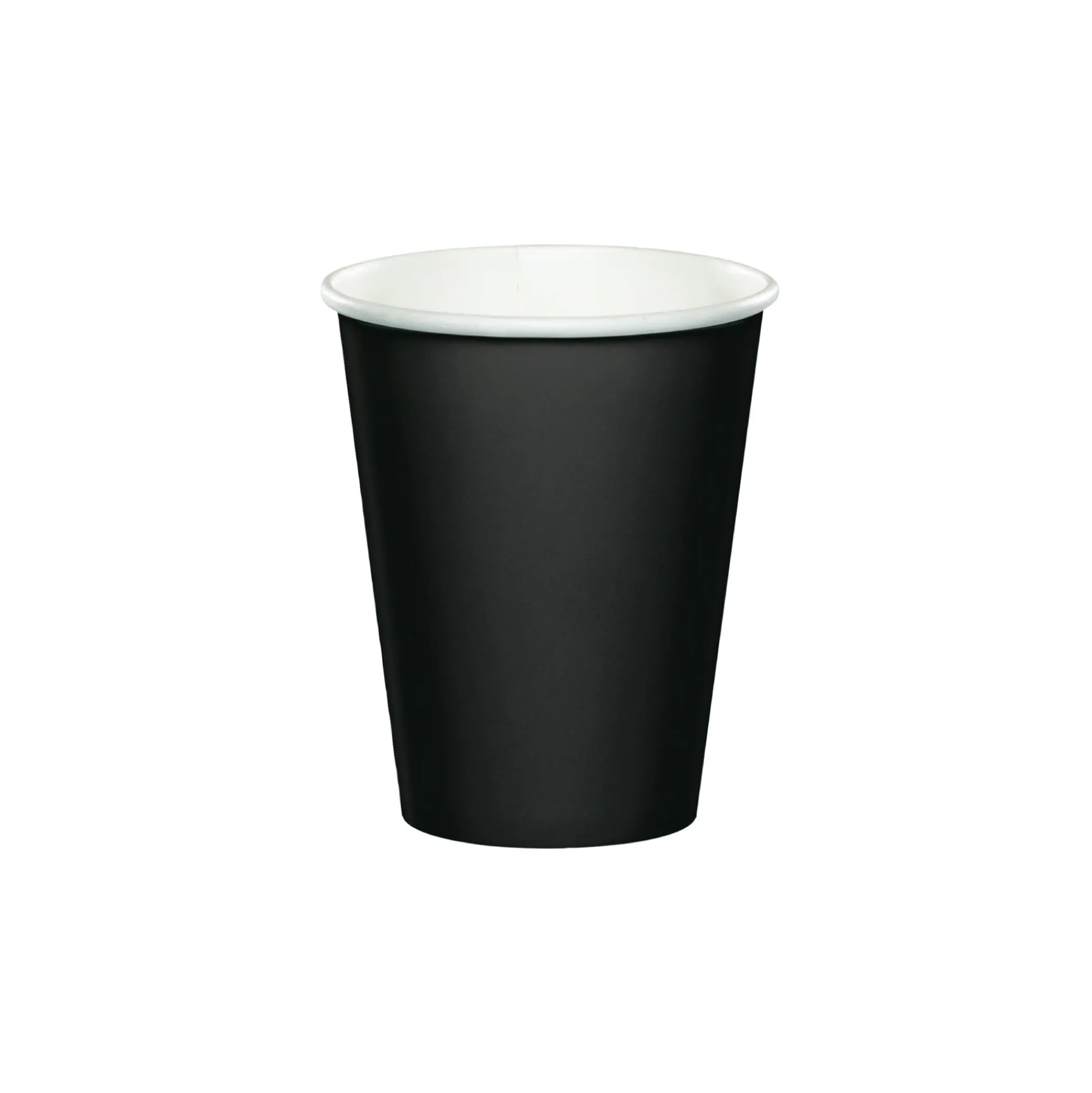 Black Paper Cups 8ct