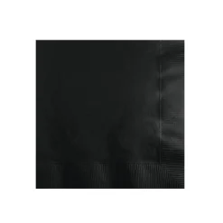 Black Paper Lunch Napkins 20ct