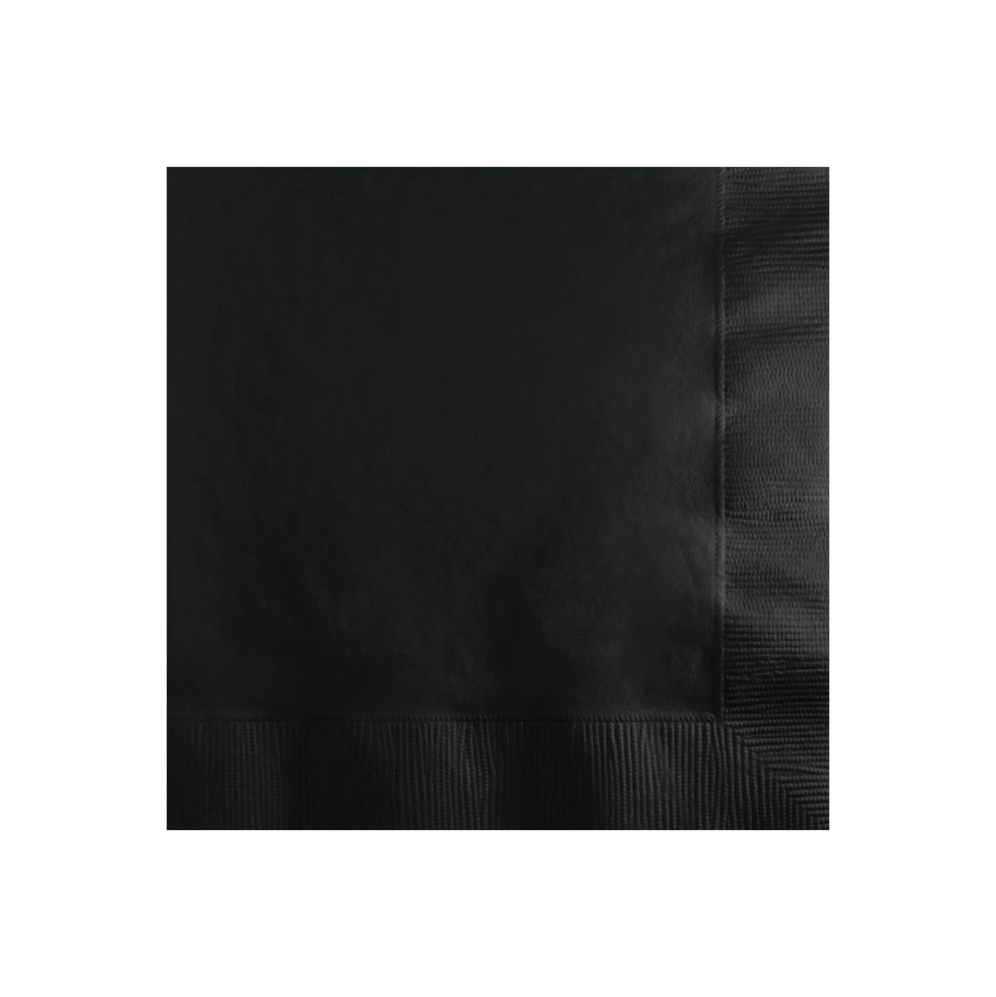 Black Paper Lunch Napkins 20ct