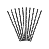 Black Polka Dot Paper Straws 10ct