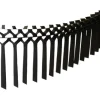 Black Tissue Paper Streamer Garland 12ft