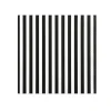 Black & White Striped Lunch Napkins 20ct