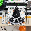 Black Witch Hat Halloween Dessert Plates 8ct