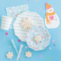 Blizzard Buddies Dessert Plates 8ct