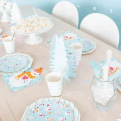 Blizzard Buddies Dessert Plates 8ct
