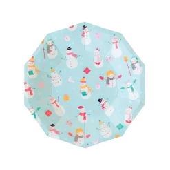 Blizzard Buddies Dessert Plates 8ct