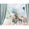 Blue Baby Whale Foil Balloon 30.5in