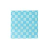 Blue Checkered Dessert Napkins 20ct