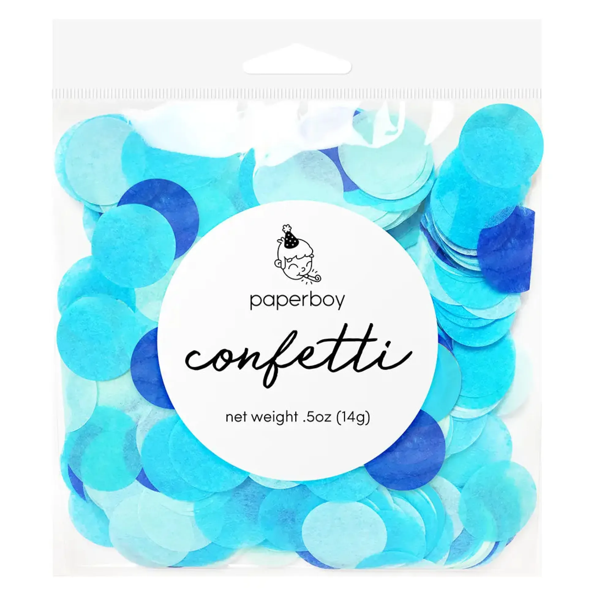 Blue & Gold Confetti Pack .5oz