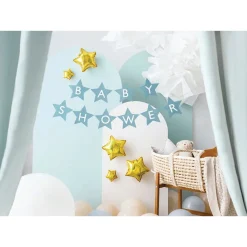 Blue Star Baby Shower Banner 9.5ft