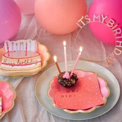 Blush and Pink Latex Balloons 16ct