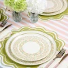 Blush Pink Striped Table Runner 10ft