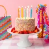Bobble Multicolored Birthday Candles 8ct