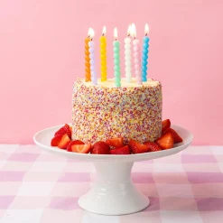 Bobble Multicolored Birthday Candles 8ct